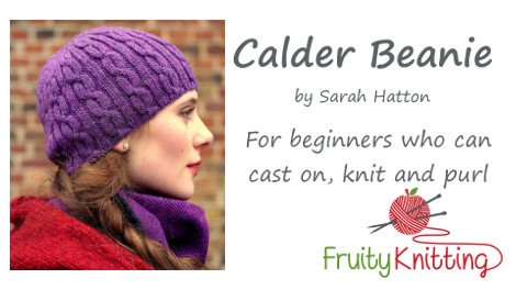 Click on the image to watch the tutorial for the Calder Beanie. 